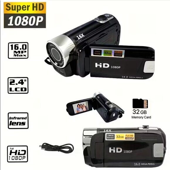 Black Movie/Digital Camera - New - Picture 5 of 7